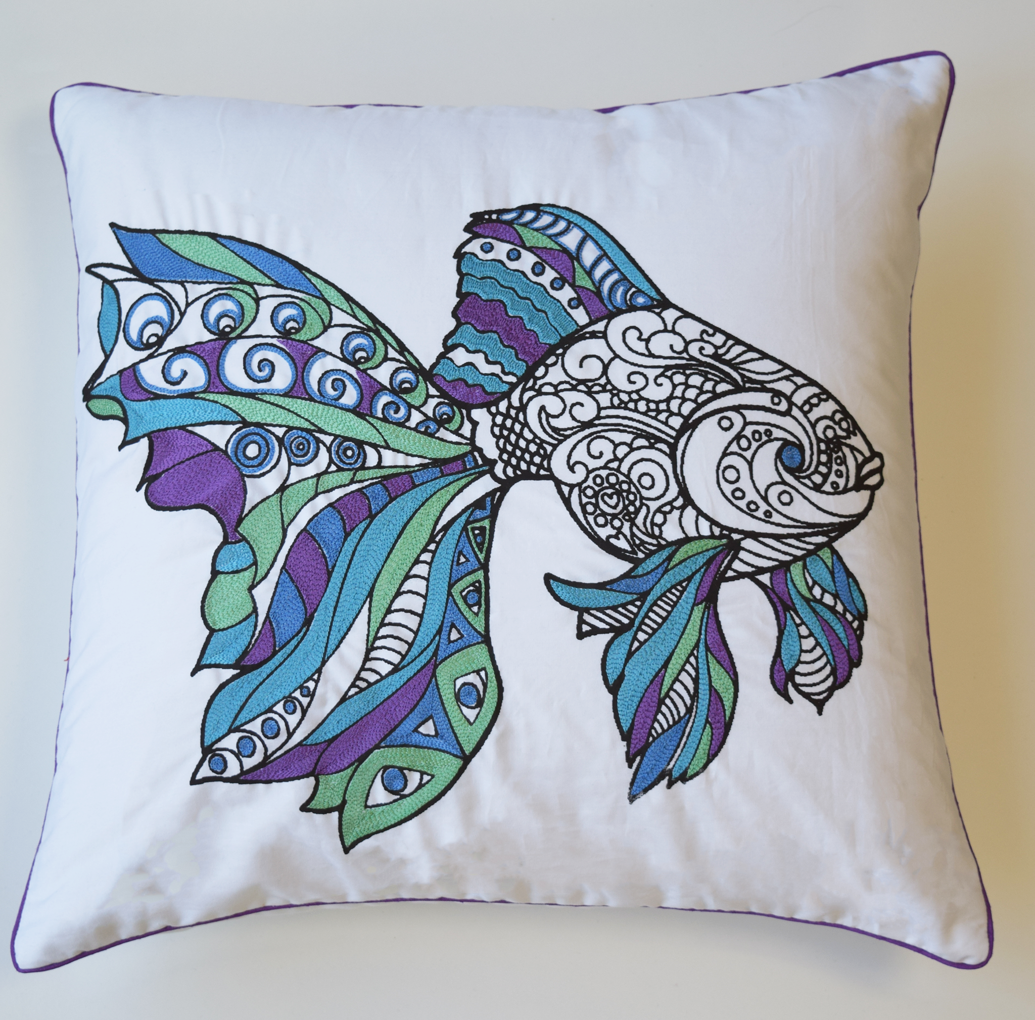 Fish cushion covers clearance