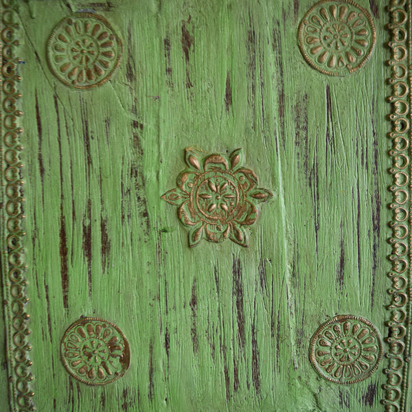 Mint Green Vintage Indian Window